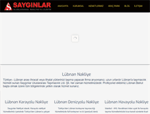 Tablet Screenshot of lubnantasimacilik.com